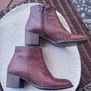 Andre Assous Leather Booties